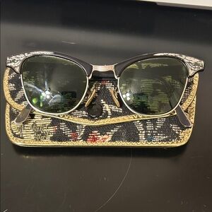 Antique Vintage 1940’s 1950’s Cateye Glasses with Original Case